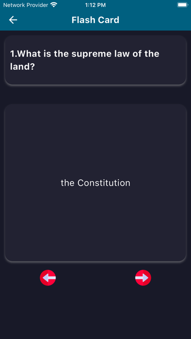 US Citizenship Test 2025 Prep Screenshot