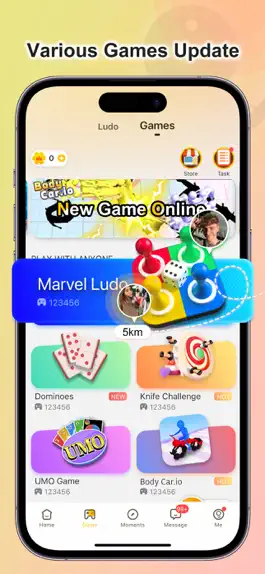 Game screenshot 4Fun - Live Voice, Play Ludo hack