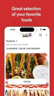 tacos san marcos iphone screenshot 2