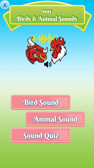100 Animal and Bird Sound Screenshot
