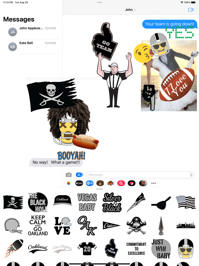 Las Vegas  Oakland Football