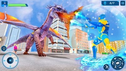 Snow Ice Man Rescue City Games Screenshot