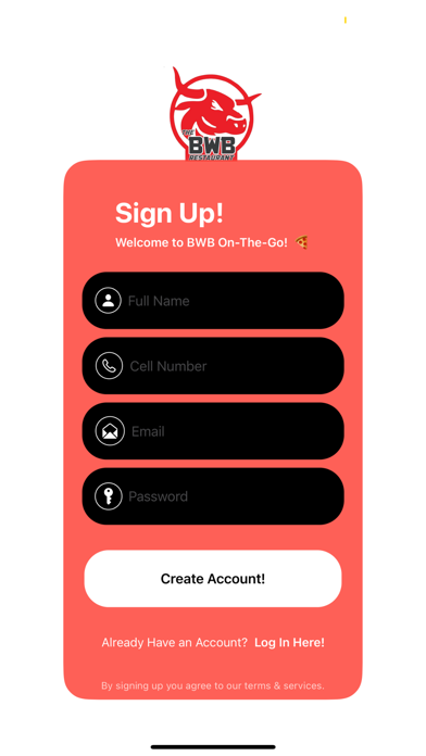 BWB Mobile Screenshot