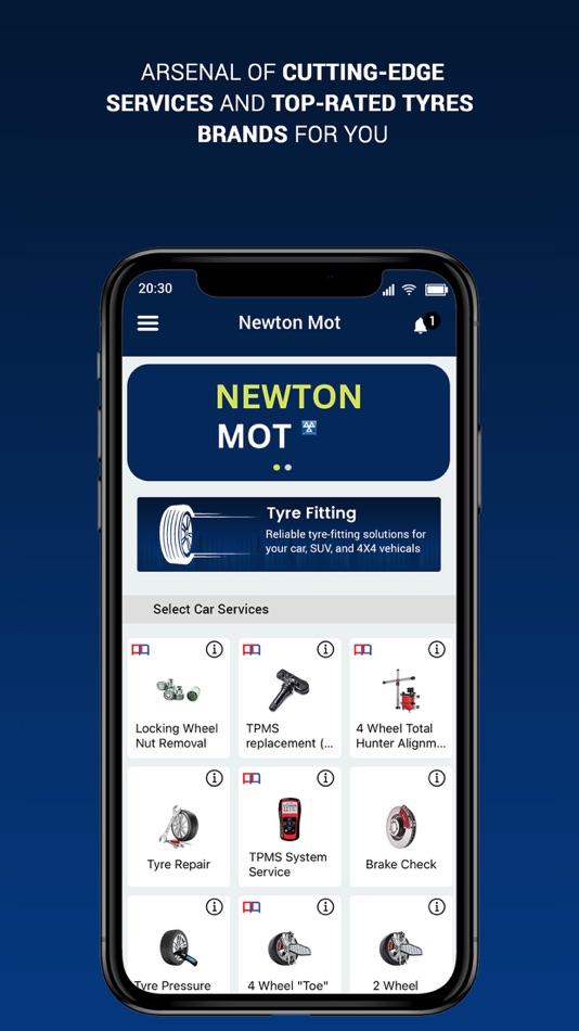 #1. Newton Mot Ltd (iOS) 由: AUTO GARAGE NETWORK LTD