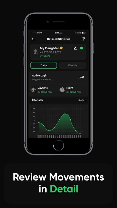 Watlog - Online Tracker iPhone app afbeelding 4