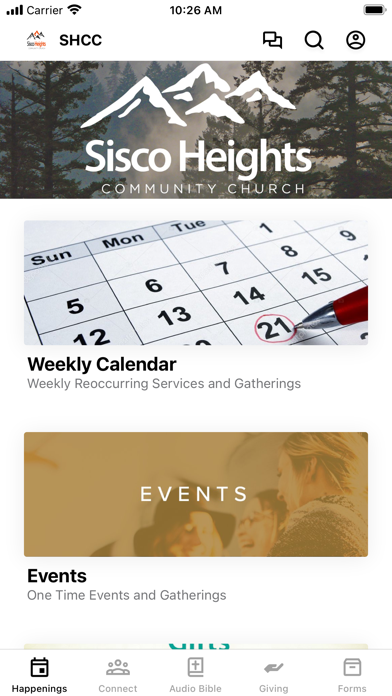 Sisco Heights Community Church Screenshot