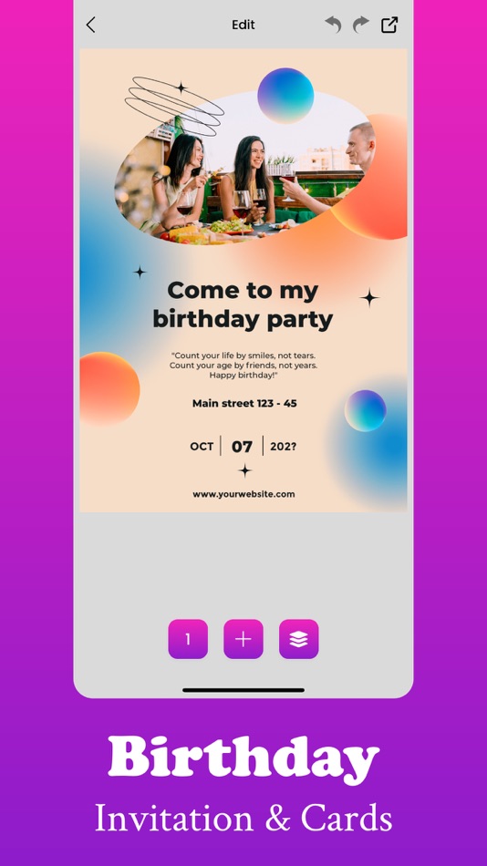 #5. Invitation Maker - Card Maker (iOS) 由: Jayeshkumar Sutriya