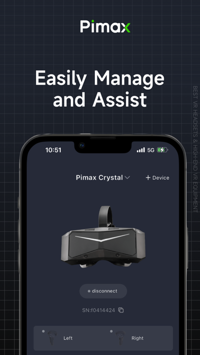 Pimax - official app Screenshot