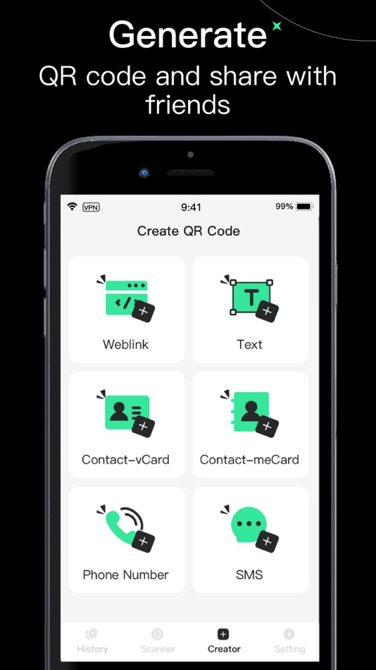 #2. ScannerLab - QR Code Generator (iOS) 由: WETIME PTE. LTD.