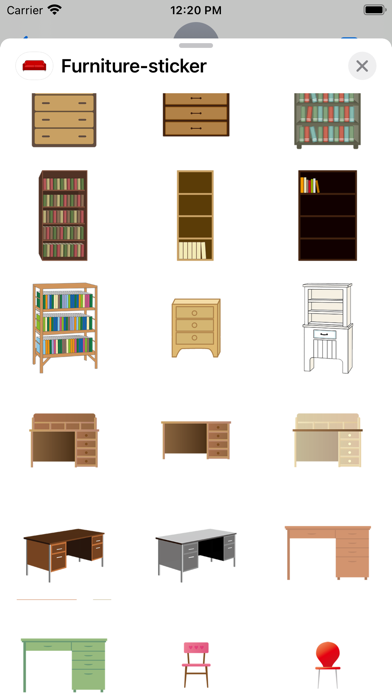 Screenshot #2 pour stickers meubles