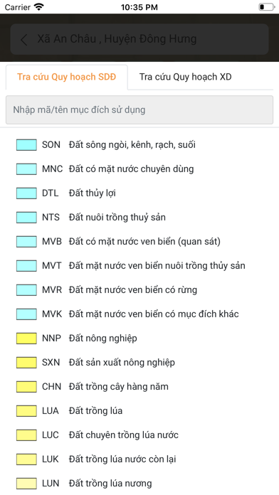 Thông tin Quy hoạch Thái Bình Screenshot
