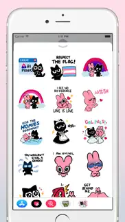 bunny & cat are girlfriends iphone screenshot 3