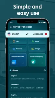 parrot translator iphone screenshot 1