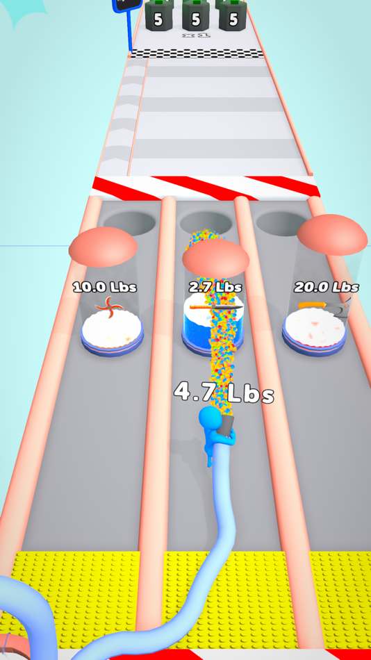 #2. Blobs & Hoses (iOS) Bởi: Lutfi Baykan