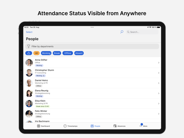 TimeTac - Work Hours Tracker