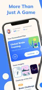 CleverMe: Brain training games screenshot #1 for iPhone