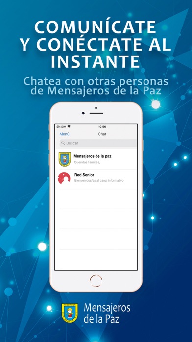 Mensajeros de la Paz Screenshot