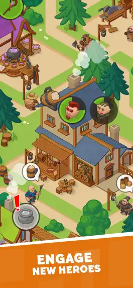 Game screenshot Hero Village: Idle Tycoon rpg apk