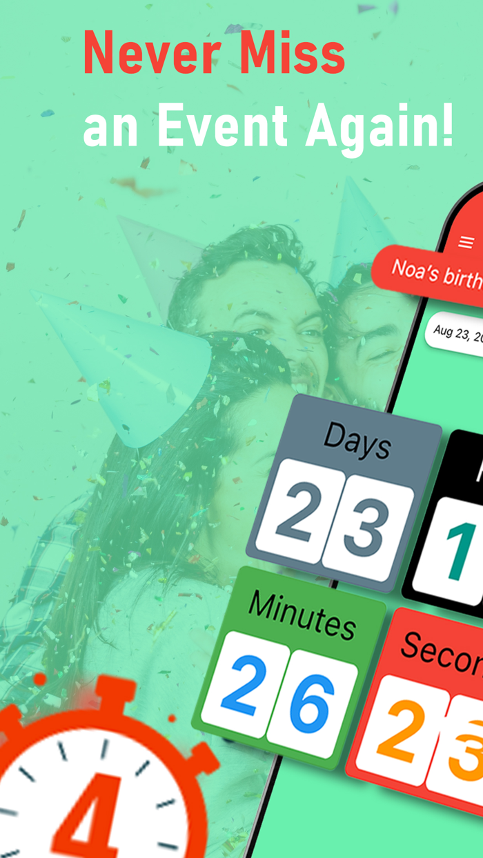 Countdown to an event