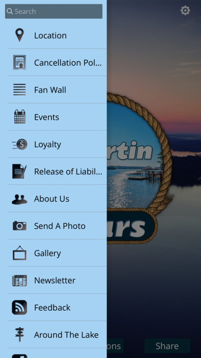 Lake Martin Tours Screenshot