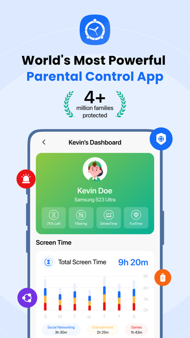 FamilyTime Parental Controls Screenshot