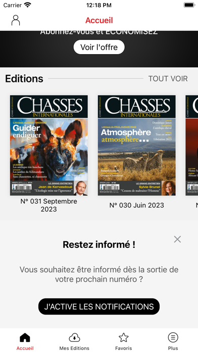 Chasses Internationales Screenshot