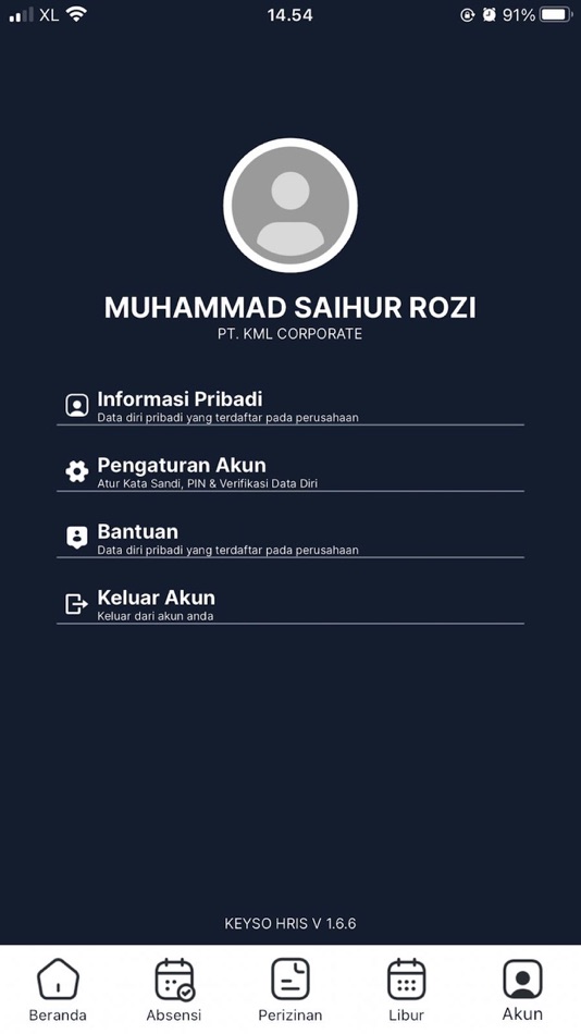 #9. HRIS KEYSO (iOS) 由: Winanda Rheza Pramudita