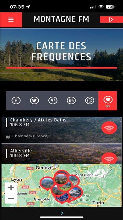 Montagne FM screenshot-3
