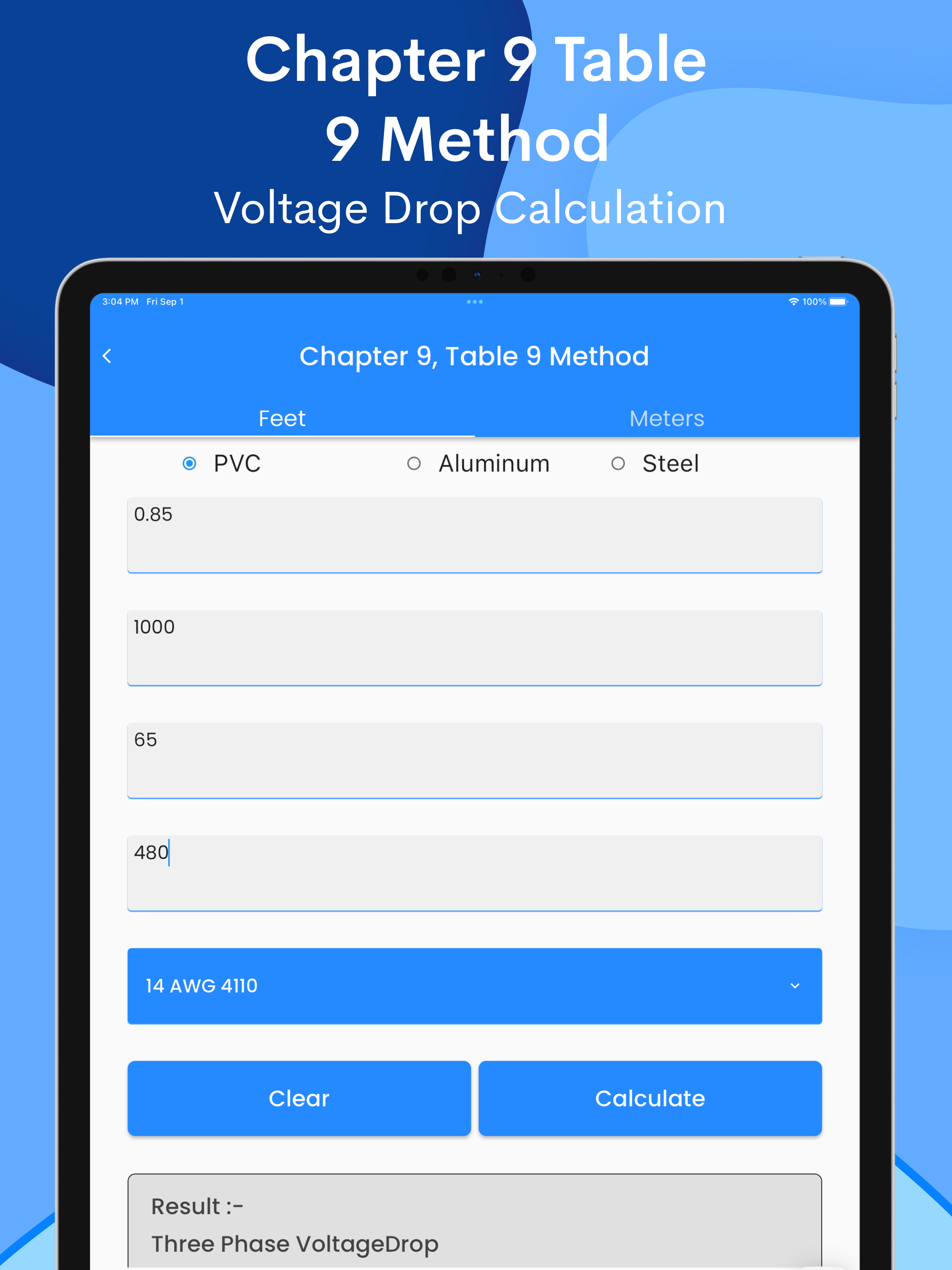 Voltage Drop Calculators