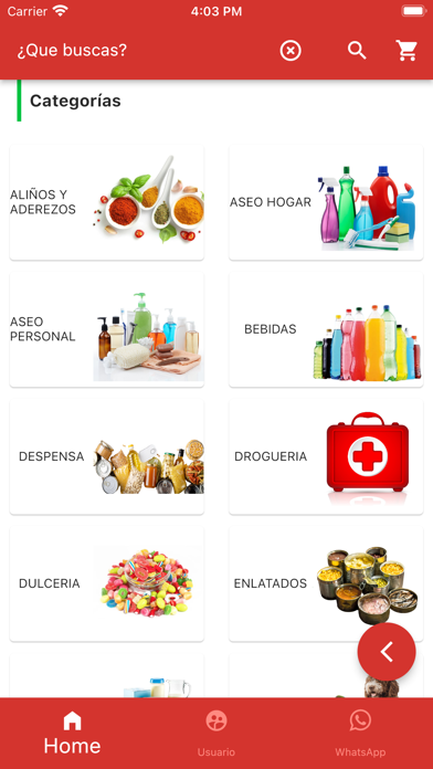 Cooratiendas Tienda App Screenshot