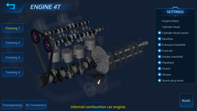 Car Engine and Suspension Screenshot