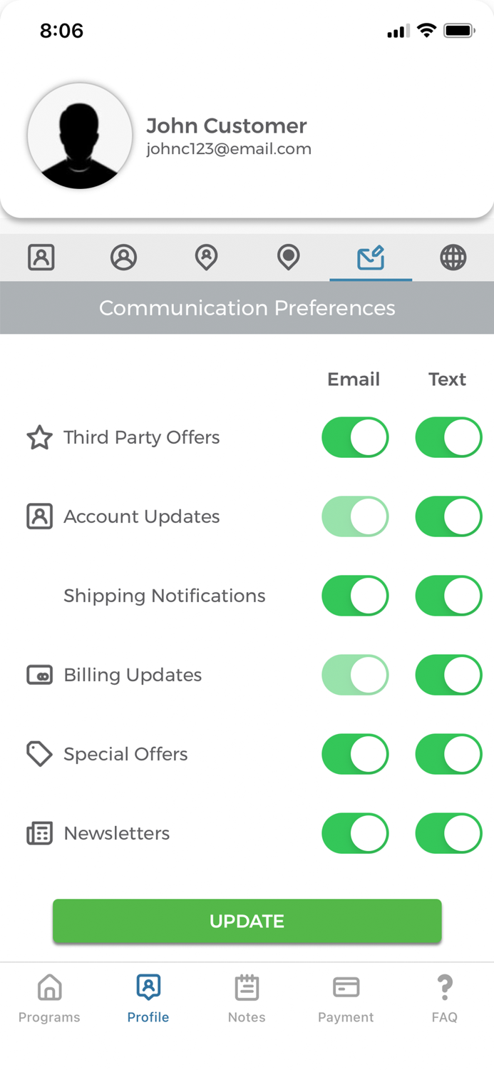 Smart Start Client Portal