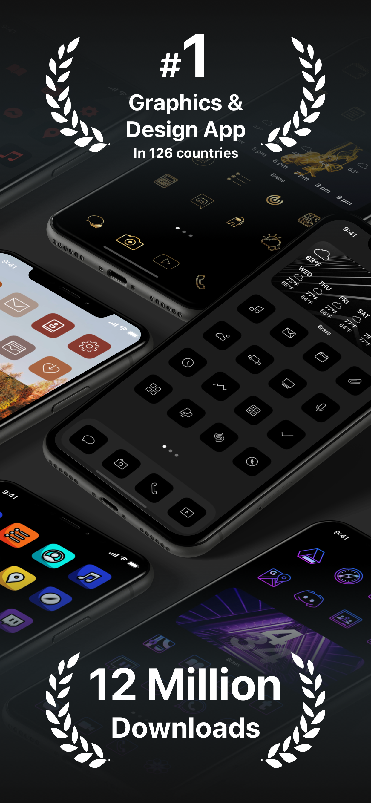 Brass - Icon Themes & Widgets