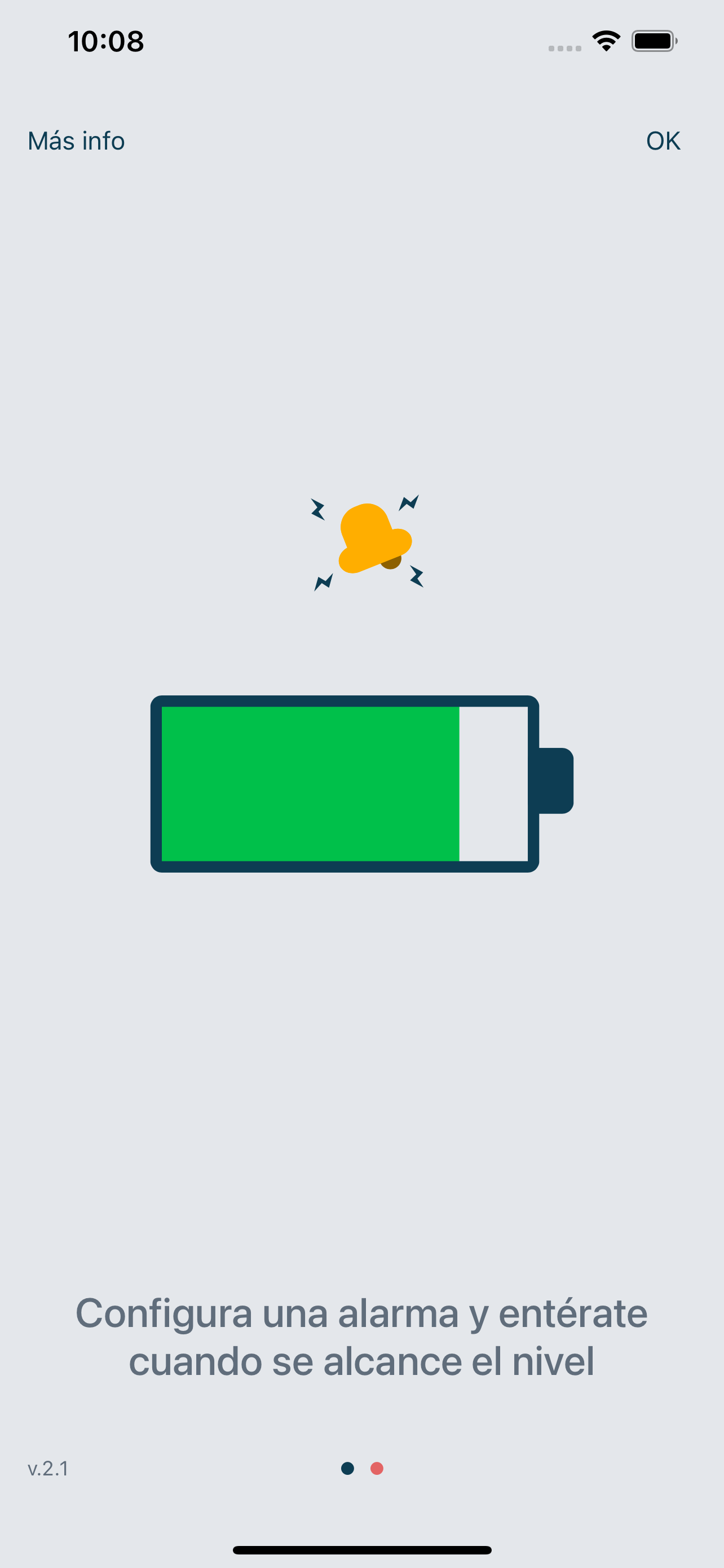 Battery Care Alarm
