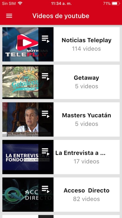 Teleplay Sureste Screenshot