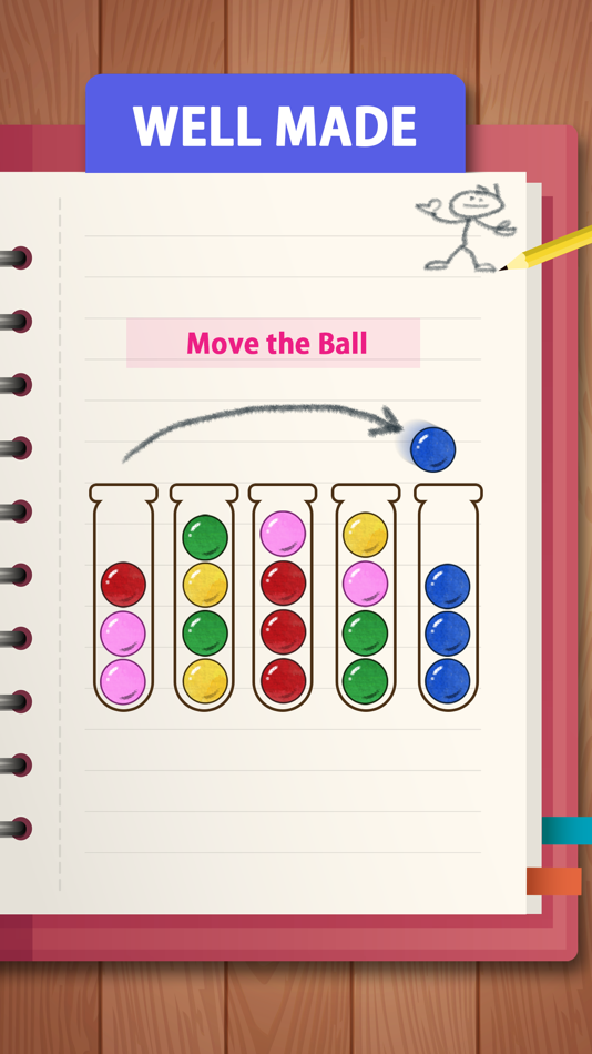 #1. Sort Ball : IQ Test (iOS) By: Mobine
