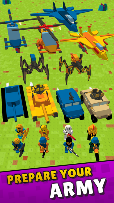 Toys War 3D: Island Battle Screenshot