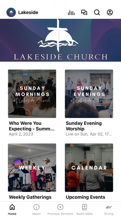 Lakeside Church NC Screenshot