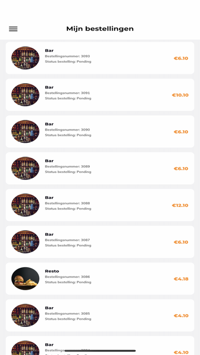 Yopla - Online eten bestellen Screenshot