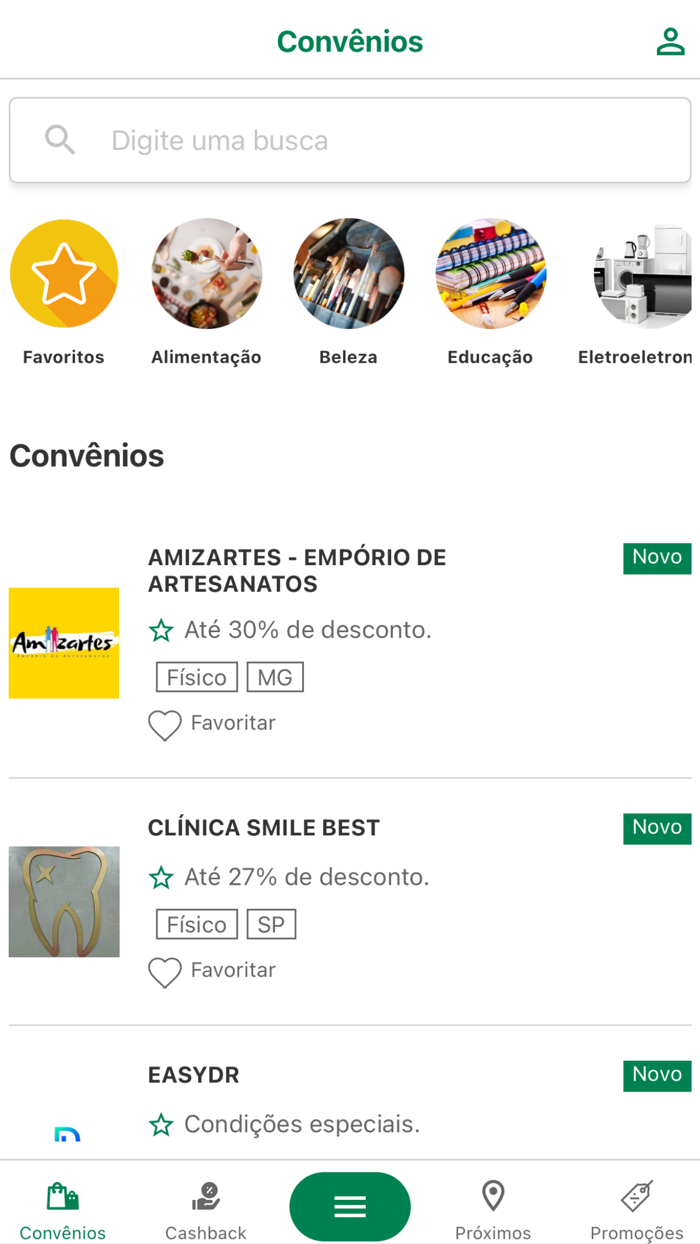 Clube de vantagens ACM