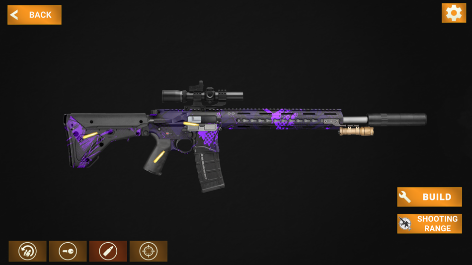 #6. Gun Builder Simulator (iOS) 由: Marijana Peric