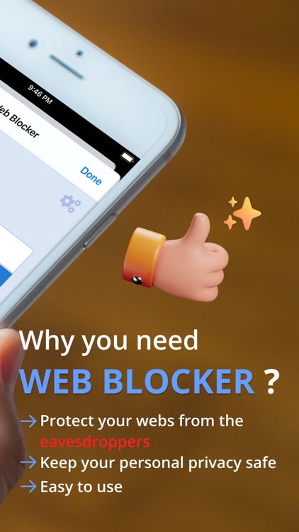 Web Blocker - block web pages