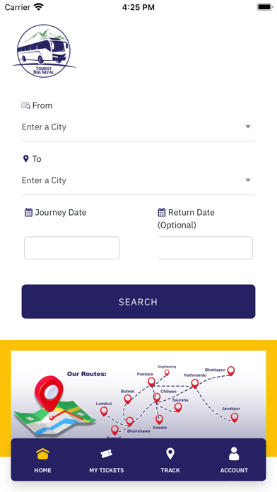 Tourist Bus - Nepal Screenshot