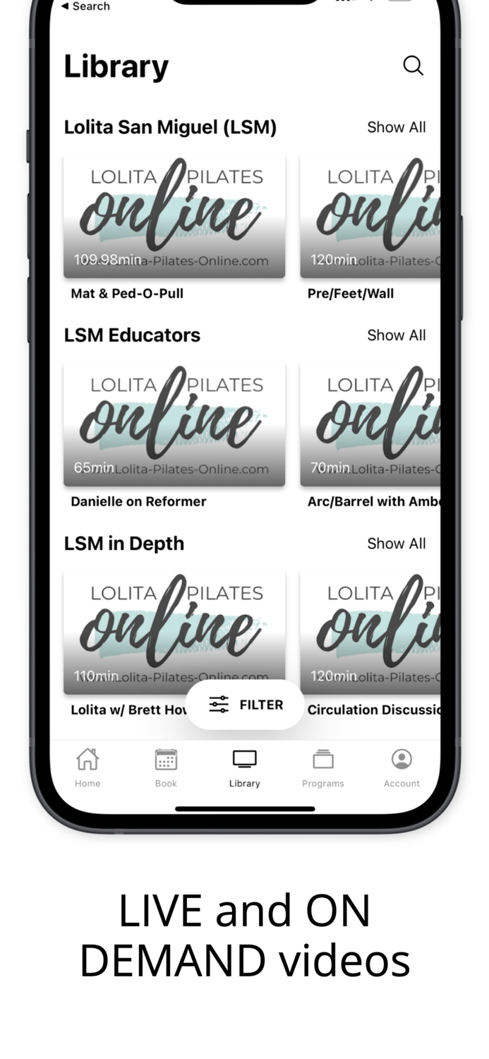 Lolita Pilates Online