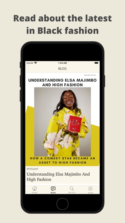 The Black Fashion Finder