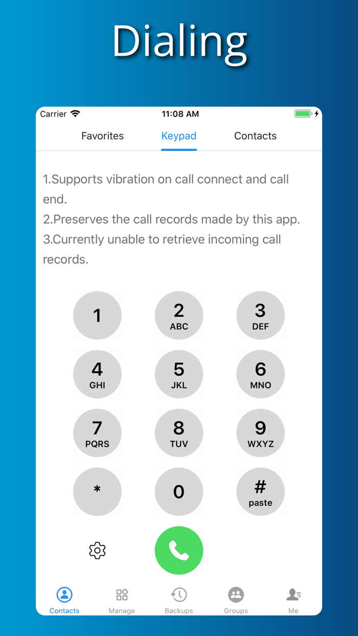 Contacts Pro - BackupandRestore