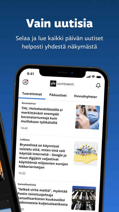 Screenshot #2 pour Yle Uutisvahti
