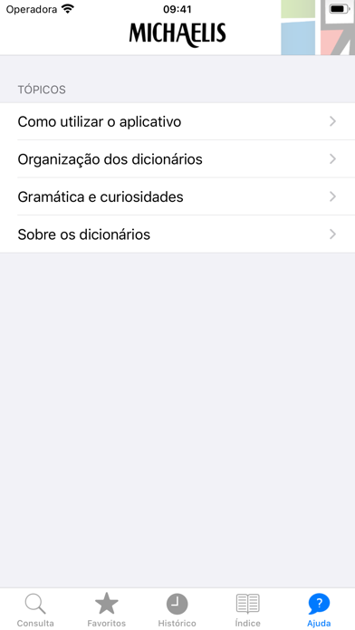 Dicionário Português e Inglês Screenshot