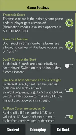 Game screenshot Yaniv Card Game apk