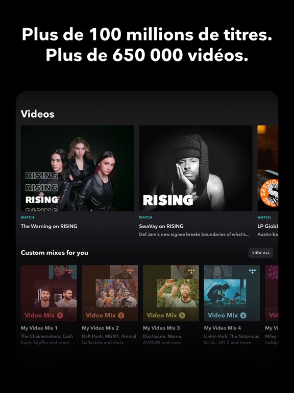 Screenshot #5 pour TIDAL Music: un son HiFi